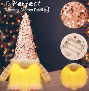 Christmas Gnome Ornaments LED
